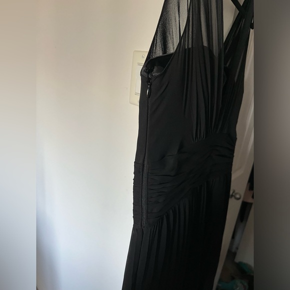 Selina Studio | Black Pleated Mini Dress | Size Medium - Picture 7 of 8